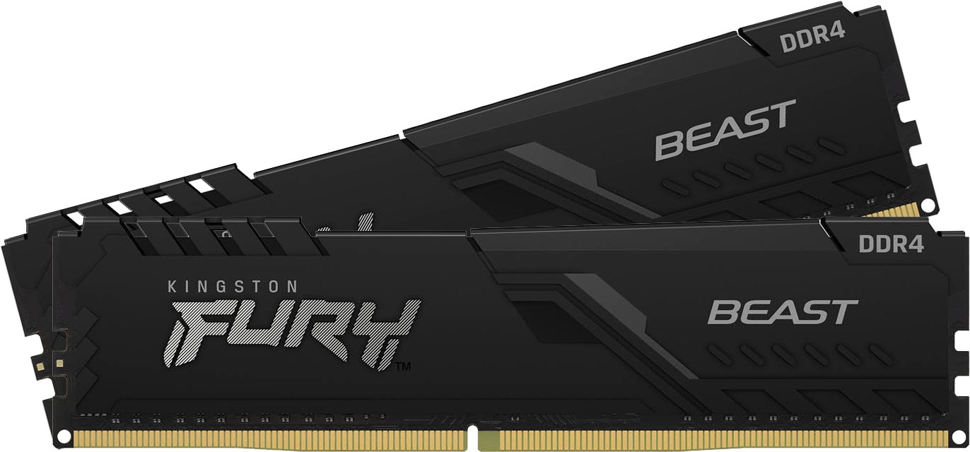 Kingston FURY Beast 64GB (2x32GB) DDR4 3200MHz CL16 Desktop Memory Kit - Image 3