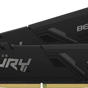 Kingston FURY Renegade RGB 16GB (2x8GB) DDR4 3200MHz CL16 Memory Kit Black