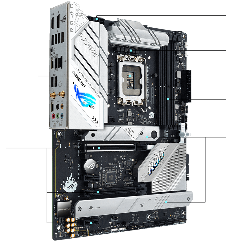 ASUS ROG STRIX B760-A GAMING WIFI ATX Motherboard - Image 3