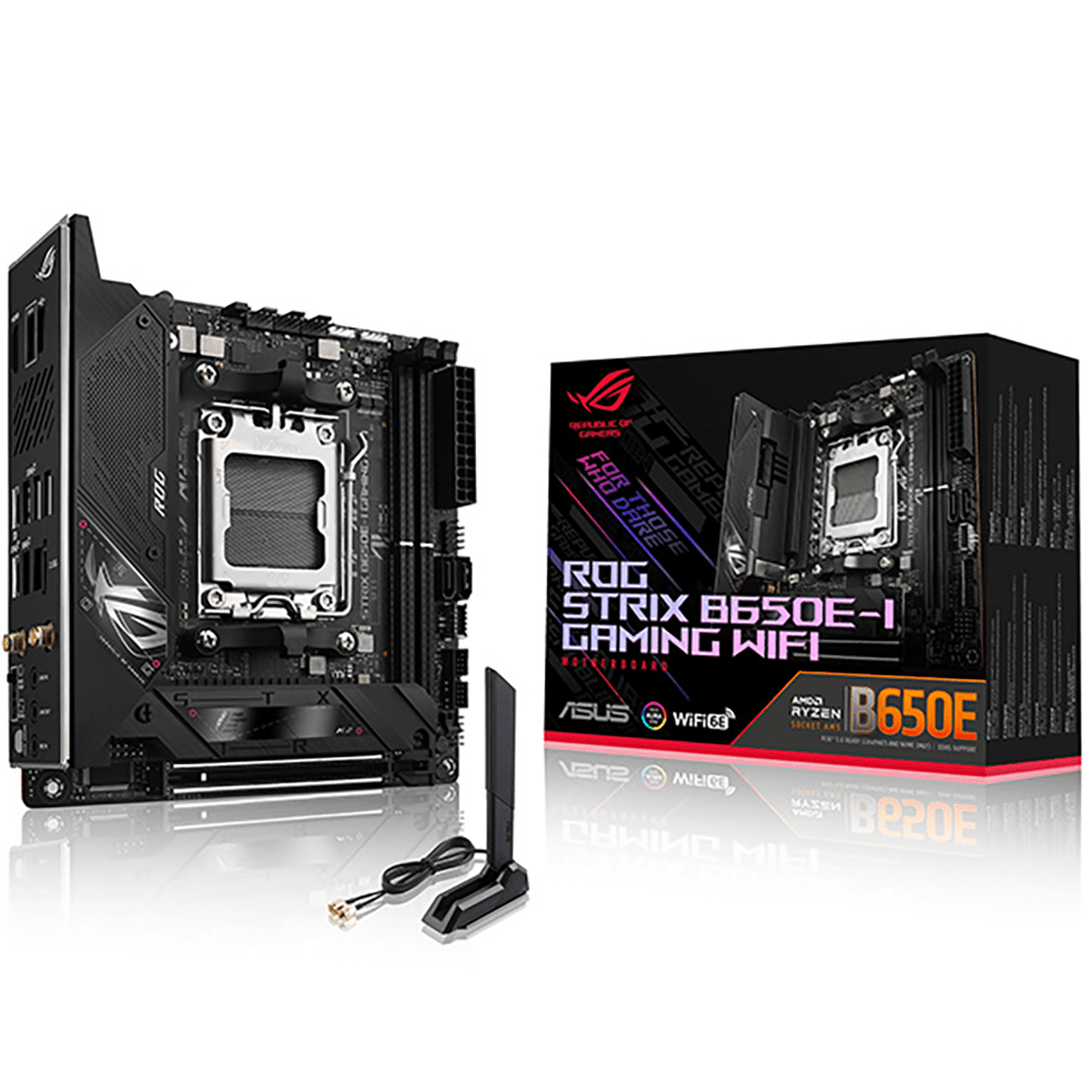 ASUS ROG STRIX B650E-I GAMING WIFI Mini-ITX Motherboard - Image 2
