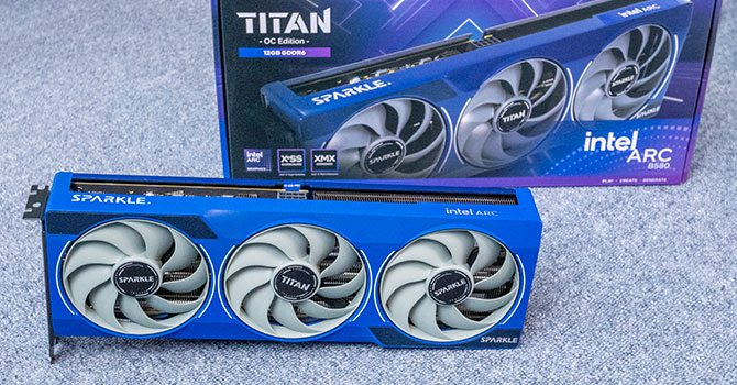 SPARKLE Intel Arc B580 Titan OC 12GB GDDR6 Graphics Card - Image 3