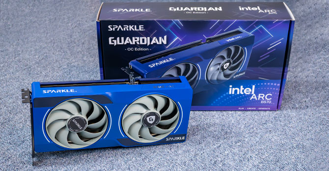 SPARKLE Intel Arc B570 Guardian OC 10GB GDDR6 Graphics Card - Image 3