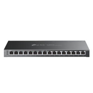 TP-Link JetStream SG2016P 16-Port Gigabit Smart Switch with 8-Port PoE+