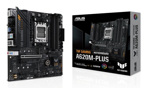 ASUS TUF GAMING A620M-PLUS AMD AM5 DDR5 Motherboard