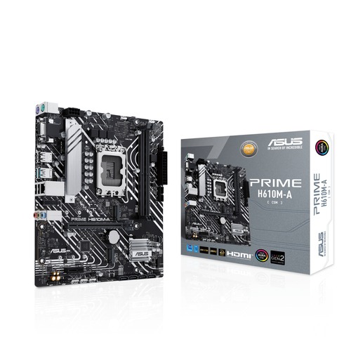ASUS PRIME H610M-A-CSM LGA 1700 Micro-ATX Motherboard DDR5 - Image 3