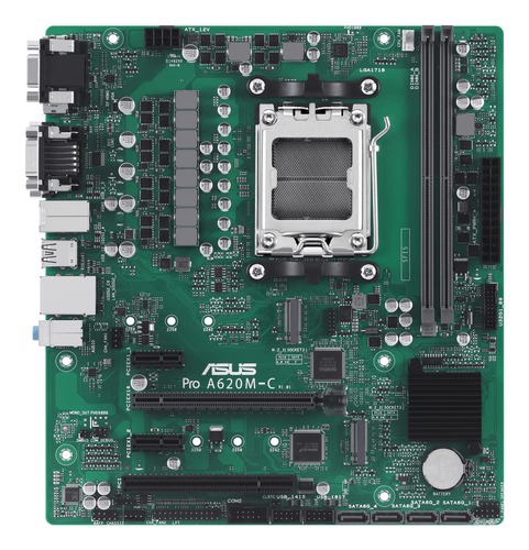 ASUS PRO A620M-C-CSM AMD AM5 Micro-ATX Motherboard DDR5 - Image 2