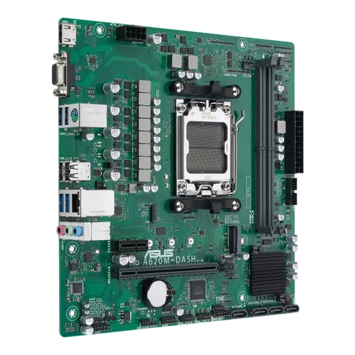 ASUS PRO A620M-DASH-CSM AMD AM5 Micro-ATX Motherboard DDR5 - Image 2