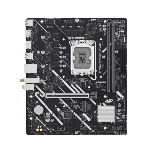 ASUS PRIME B760M-F WIFI LGA 1700 DDR5 Micro-ATX Motherboard - Image 2