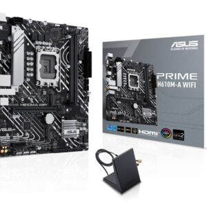 ASUS PRIME H610M-A WIFI LGA 1700 DDR5 Motherboard