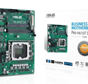 ASUS Pro H610T D4-CSM LGA 1700 Mini-ITX Motherboard