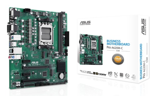ASUS PRO A620M-C-CSM AMD AM5 Micro-ATX Motherboard DDR5