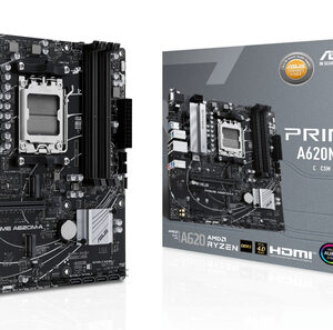 ASUS PRIME A620M-A-CSM AMD AM5 Micro-ATX Motherboard DDR5