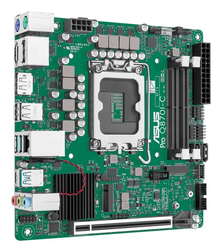 ASUS PRO Q870I-C-CSM Intel LGA 1851 Mini-ITX Motherboard - Image 2