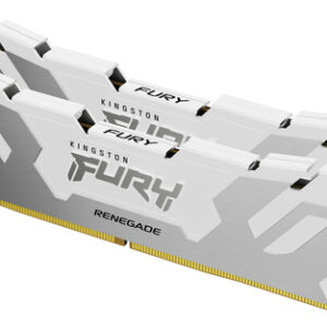 Kingston FURY Renegade 32GB (2x16GB) DDR5 6400MT/s CL32 White RGB