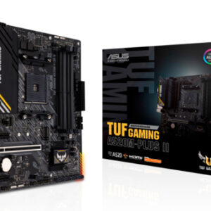 ASUS TUF GAMING A520M-PLUS II AMD AM4 Micro-ATX Motherboard