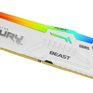 Kingston FURY Beast 32GB DDR5 6000MT/s CL30 RGB White EXPO