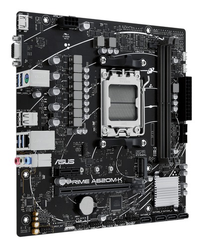 ASUS PRIME A620M-K AMD AM5 DDR5 Micro-ATX Motherboard - Image 3