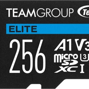 Team Elite 256GB Micro SDXC V30 A1 Memory Card