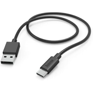 HAMA USB-C to USB-A Charging Cable 3m Black