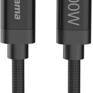 HAMA USB-C to USB-C Charging Cable 3m Black