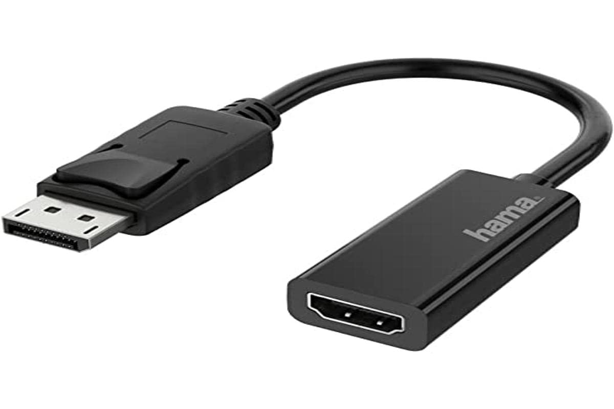 HAMA DisplayPort to HDMI 4K Video Adapter