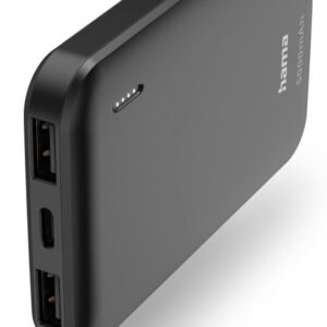 Hama Pocket 5 Power Bank 5000mAh Dual USB-A