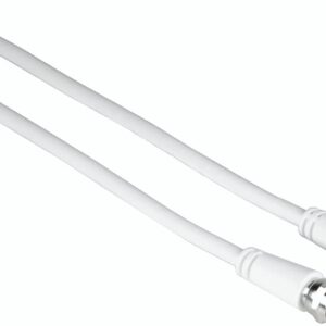 HAMA 3m Satellite Cable F-Plug 75dB White
