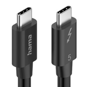 HAMA Thunderbolt 5 USB-C Cable 8K 1m Black