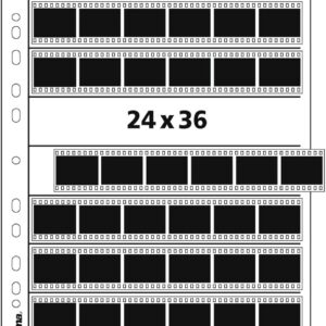 HAMA Negative Sleeve 7 Strips 24x36mm 25 Pack
