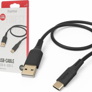 HAMA USB 2.0 Cable 1.5m Black