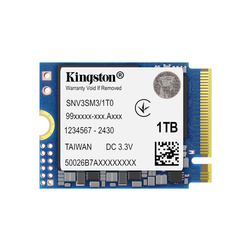 Kingston NV3 1TB M.2 NVMe PCIe Gen 4 SSD