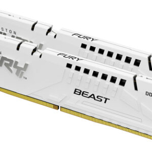 Kingston FURY Beast 32GB (2x16GB) DDR5 5200MHz CL40 White RGB