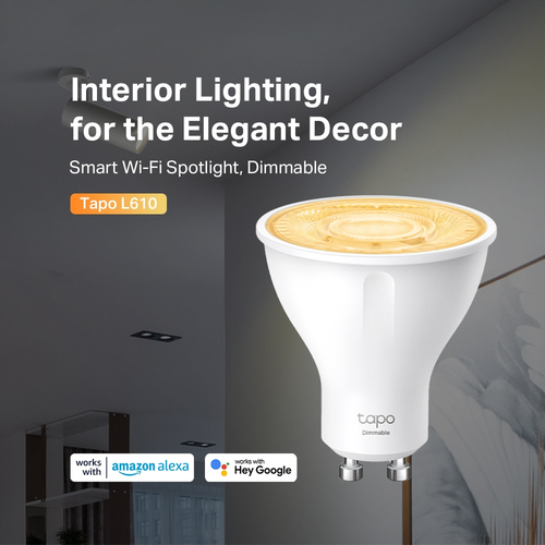 TP-Link Tapo L610 Smart Wi-Fi Spotlight Dimmable 4-Pack - Image 2