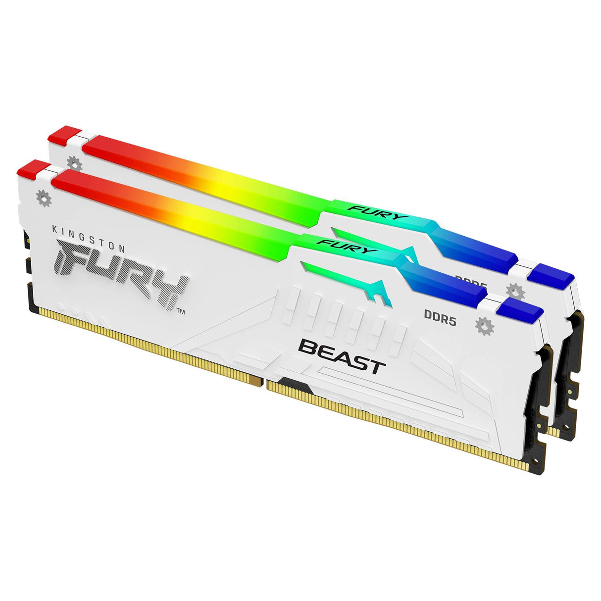Kingston FURY Beast 32GB (2x16GB) DDR5 5600MHz CL36 Memory Kit White - Image 2