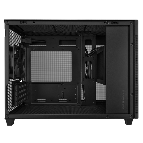 ASUS PRIME AP201 Tempered Glass Micro-ATX Case Black - Image 2