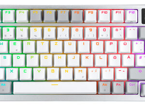 ASUS ROG Azoth Wireless Mechanical Gaming Keyboard White NX Snow Switches
