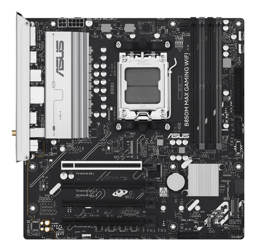 ASUS B850M MAX GAMING WIFI AMD AM5 Micro-ATX Motherboard - Image 2