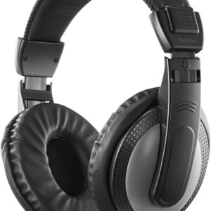 HAMA Shell II Over-Ear Headphones Black 2m Cable