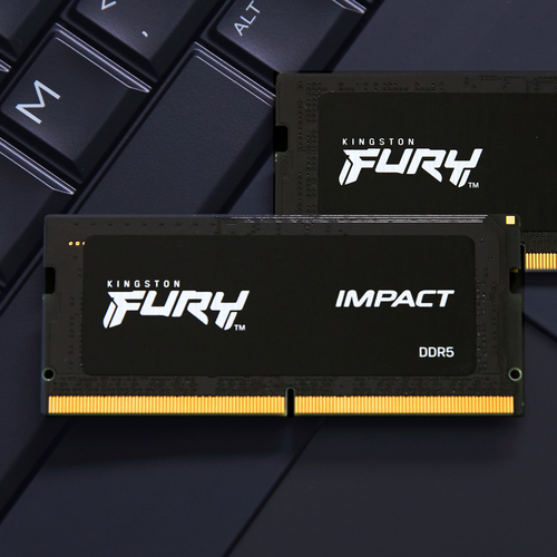 Kingston FURY Impact 64GB (2x32GB) DDR5 5600MHz CL40 SODIMM Laptop Memory Kit - Image 4