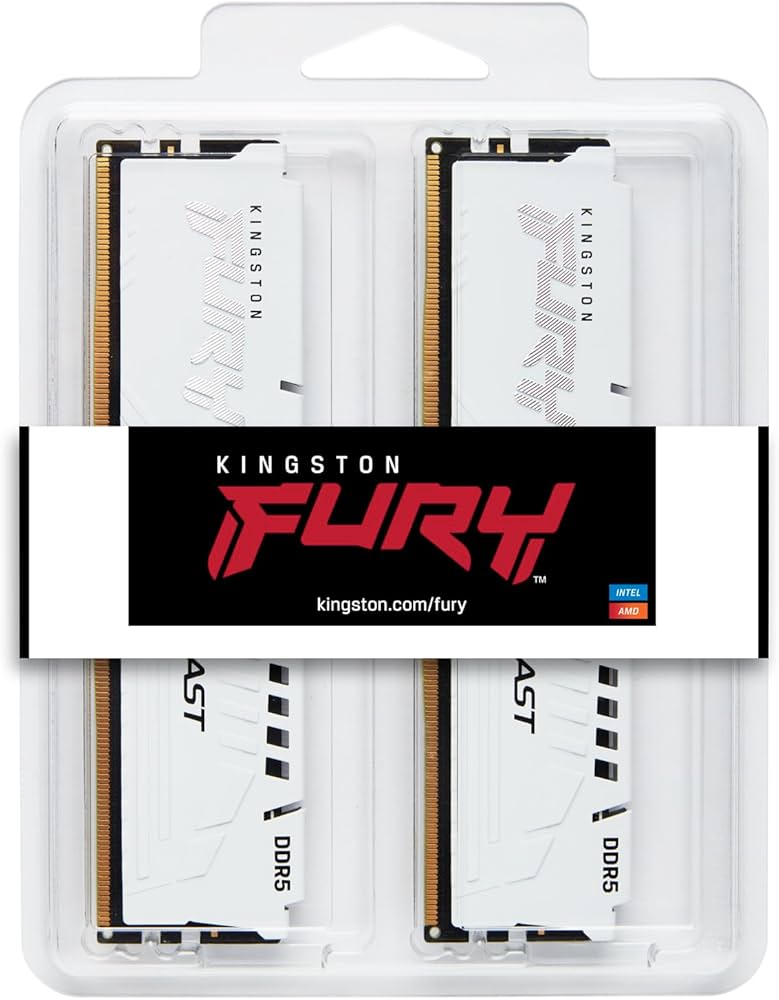 Kingston FURY Beast RGB 64GB (2x32GB) DDR5 6400MHz CL32 Desktop Memory Kit - Image 4