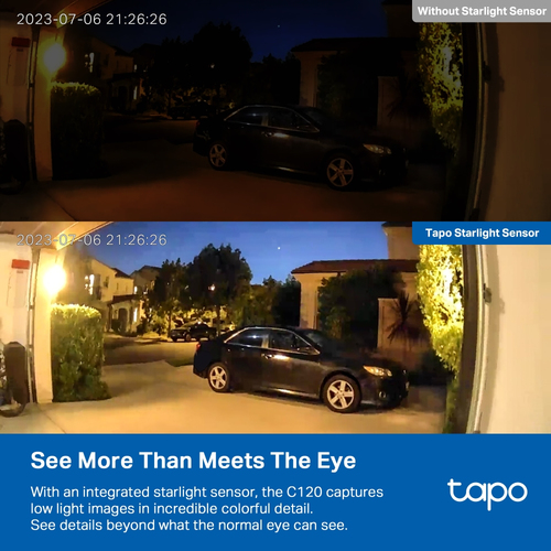 TP-Link Tapo C120 Indoor/Outdoor Home Security Wi-Fi Camera - Image 4