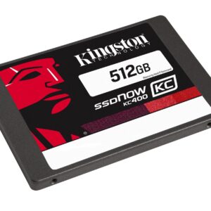 Kingston KC400 SSDNow 512GB SATA III 2.5" Internal SSD