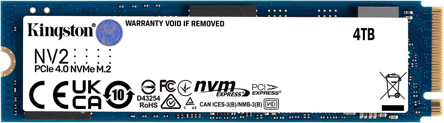Kingston NV2 4TB M.2 NVMe PCIe 4.0 SSD - Image 4