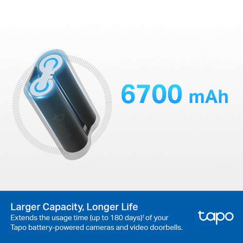 TP-Link Tapo A100 Rechargeable Battery Pack for Tapo Smart Cameras - Image 3
