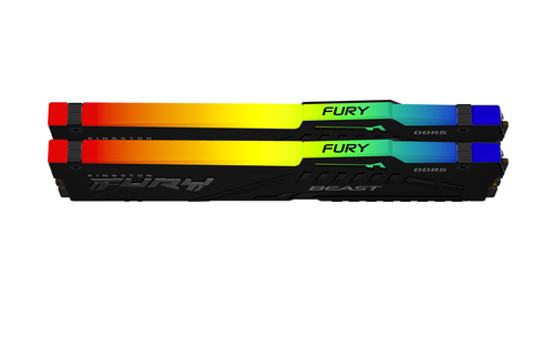 Kingston FURY Beast RGB 64GB (2x32GB) DDR5 5200MHz CL52 Memory Kit - Image 2