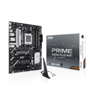 ASUS PRIME A620A-PLUS WIFI AMD AM5 Micro-ATX Motherboard
