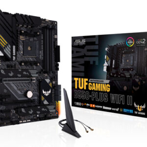 ASUS TUF GAMING B550-PLUS WIFI II AMD AM4 ATX Motherboard