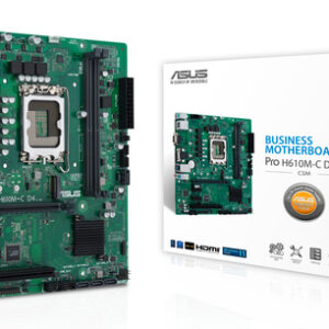 ASUS PRO H610M-C D4-CSM Micro-ATX Motherboard LGA1700 DDR4