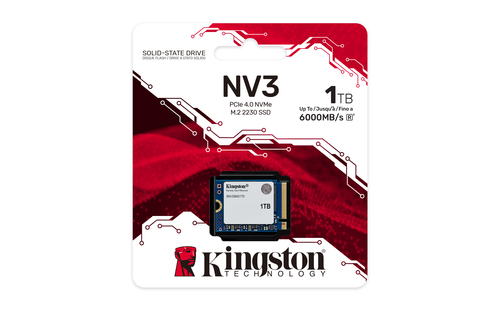Kingston NV3 1TB M.2 NVMe PCIe Gen 4 SSD - Image 3
