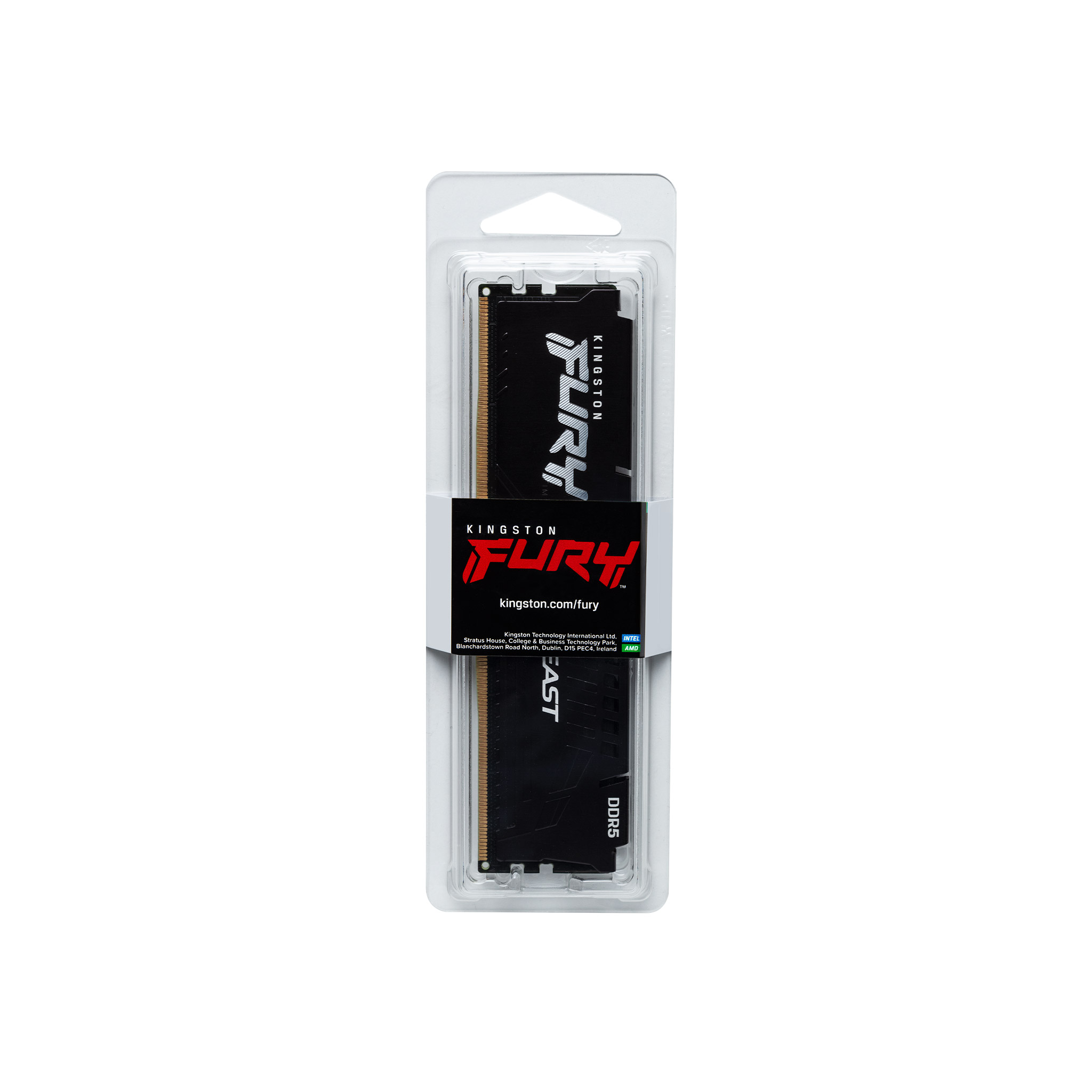 Kingston FURY Beast 32GB (2x16GB) DDR5 6400MHz CL32 Desktop Memory Kit Black - Image 4